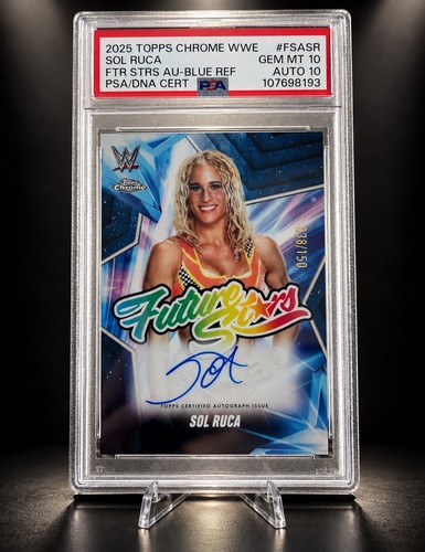 2025 topps chrome wwe - wwe,