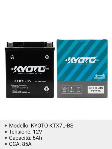 Batteria moto aprilia 150 - sr,