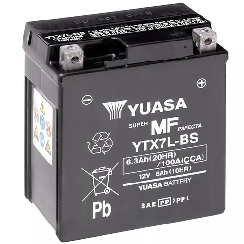 Batteria yuasa ytx7l 12v - batteria, ytx7l-bs