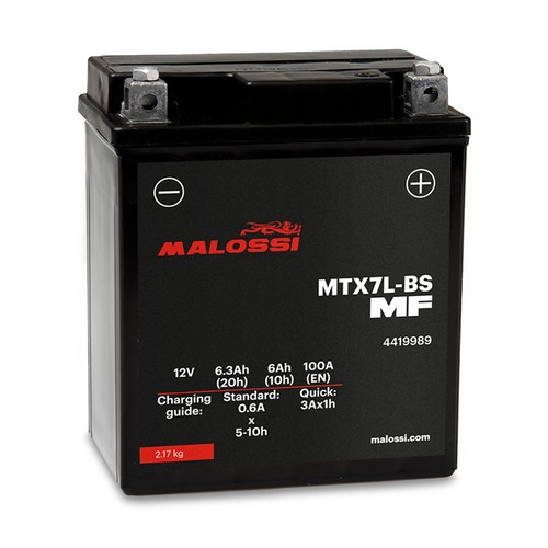 Batteria mtx7 lbs malossi - batteria, mtx7-lbs